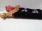 Vintage Chippewa   Ojibwe Toy   Doll Sized Cradleboard - Beaded   Nice Cond