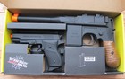 Mauser Broomhandle C96 Airsoft Spring Pistol   A Small Pistol Combo