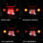 Led Rear Brake Tail Light Turn Signals Fit For Harley Low Rider St Fxlrst 22-25