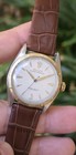 Vintage 1950 s Rolex Oyster Perpetual Ref 6085 Two Tone 34mm Men s Watch 
