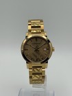 Burberry Bu9038 Heritage Nova Check Swiss Gold 38mm Unisex Watch
