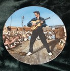 Elvis Presley Collector Plate  back In Tupelo 1956  In Performance Series Coa
