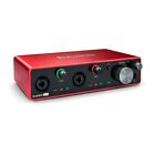 Focusrite Scarlett 4i4 3rd Gen 4-in  4-out Usb Audio Interface