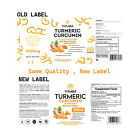 250 Capsules Turmeric Curcumin 5000mg Herbal Extract With Bioperine By Yokaba