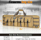 Double Rifle Case Soft Bag 30  32  34  36  42  46  48   51  53  55  Gun Case Tac