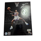 Allen Iverson Autographed 76er s 8x10 Framed Photo Beckett Authenticated