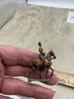 Vintage Barclay Manoil Cast Metal Toy Soldier On Horseback