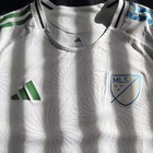 Adidas Austin Fc Mls Soccer Jersey White Green Blue Officially Licensed