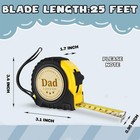 Dad Gifts Tape Measure Fathers Day 25 Ft Retractable Measuring Tape