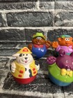 Vintage Lot Of Playskool Weebles Wobble Hasbro Figures Lot Of 10