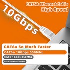 Slim Cat6a  Ethernet Cable Network Rj45 Patch Lan Cord  For Router Ps5 Wifi