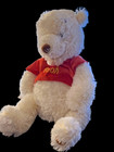 Disney Store Fuzzy Winnie The Pooh 14  Plush