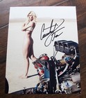 Nhra Espn Courtney Force Nude Signed Autographed 8x10 Photo Picture Beckett Coa