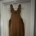 Converse Brown Workwear Bib Overalls With Adjustable Straps  Unisex