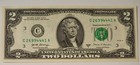  2017a--   2 Bill- Uncirculated Ink Bleed Error- Extensive- Look             