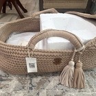 Anzy Home Standard Moses Basket With Round Hood