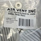 Soffit Vent Air Vent 3 Pk 6 Ct Each 2 In White Aluminum Mini Louver 50005 Mlm2mf