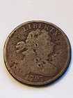 1797 Large Cent Coin  Corroded In Spots  Date   Liberty Very Clear   Nice Gift 
