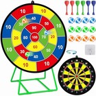 Large Dart Board For Kids  Kids Double-sided Dart Board With Sticky Balls M026