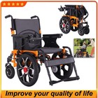 Foldable Electric Wheelchair All Terrain 4 Wheels Mobility Scooter Power Chair