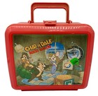 Vintage Chip N Dale Rescue Rangers Plastic Lunch Box Red Aladdin 8    Disney