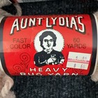 Vintage Aunt Lydia s Heavy Rug Yarn Lot 4 Skeins Beige 60yd Polyester Bulky 5