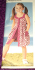 Girl Child Simplicity 5540 Pattern Dress Top Pants Hat Uncut Size 3 4 5 6 7 8