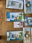 Huge Lot Of 13 Cricut Cartridges Booklet And Overlays double George Basic Shapes