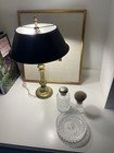 Waterford Crystal Men s Shaving Set   brush   Tray  And Cologne Bottle