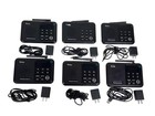 Wuloo Intercom System 6-pack 22-channel Long-range Fm Units Black Model Wl888-p6