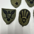 Vintage Vietnam Era Army Infantry Division Patches Medal Lot Of 8