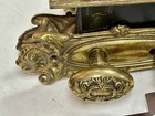 Antique Vintage Door Set  Victorian Backplates Knobs Mortise Lock Key