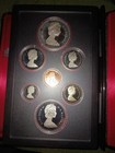 1982 Canada Royal Canadian Mint - 7 Coin Double Dollar Proof Set  Case Box   Coa