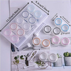 Clear Contact Lens Case  Contact Lens Organizer Case With Carrying Travel Holder