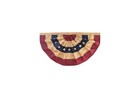 Briarwood Lane  Mixed Tea Stained Patriotic Bunting 36  X 18   set Of 3 1x1