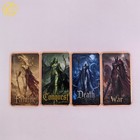 4pcs 1oz Dark Fantasy Horsemen Copper Bar Famine Conquest Death War Collection