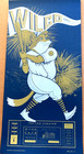 Rare  Wilco Oakland Ca Oct 17th 2021 Night One Screen Print Poster Baseball A s