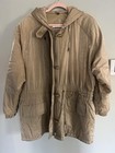Vintage Diana Marco Metallic Gold Winter Parka