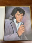 Vintage 1977 Boxcar Enterprises Elvis Presley Concert Photo Album With Coa