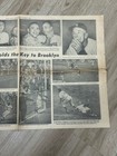 Vintage 1955 October 5 Brooklyn Dodgers World Series Newspaper New York Daily