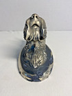 Vintage Saxton 47 Cast Metal Terrier Wall Hanging Head Art Dog Decor  usa  Signd