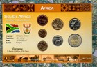 Littleton World Coin Set South Africa W c Unc 2009-2010 2 Rand 2010 5 1 Rand  09
