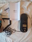 At t Corded Phone Home Office With Caller Id Desk And Wall Mount Telephone Black