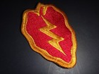 Vietnam War Patch Us 25th Infantry Division Tropic Lightning