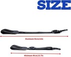 Saxophone Neck Strap  Soft Adjustable Leather Padded  Sax Neck Strap With 