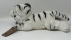 Russ Yomiko White Tiger Striped Cub Plush Stuffed Animal Soft Toy Kitty Cat 11   