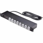 Startech 8-outlet Horizontal Rack Mount Pdu  8ns8rackmountpdu 