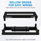 Strich 38cm Guitar Pedal Board Guitar Effects Compact Pedalboard With Carry Bag