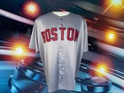 Wade Boggs Autographed Custom Boston Red Sox  hof 05  Inscribed Grey Jersey Jsa