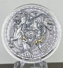 2023 Cameroon Cerberus The Great Greek Mythology 1 Oz Antique Finish Silver Coin